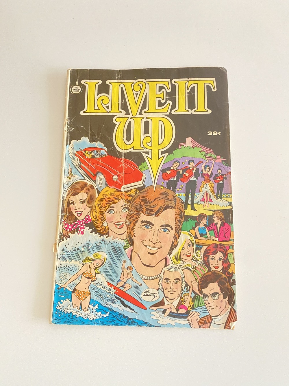 Spire Christian Comics Lovett Up Vintage Comic